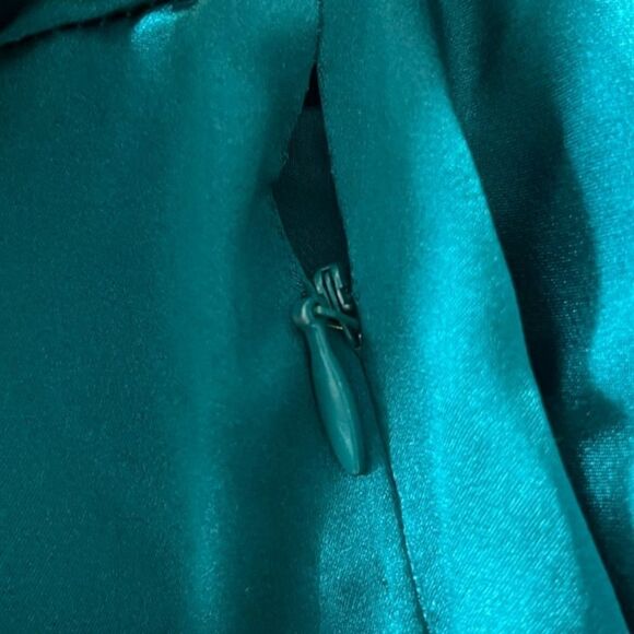 THORN Silk Shift Mini Dress - Picture 8 of 9